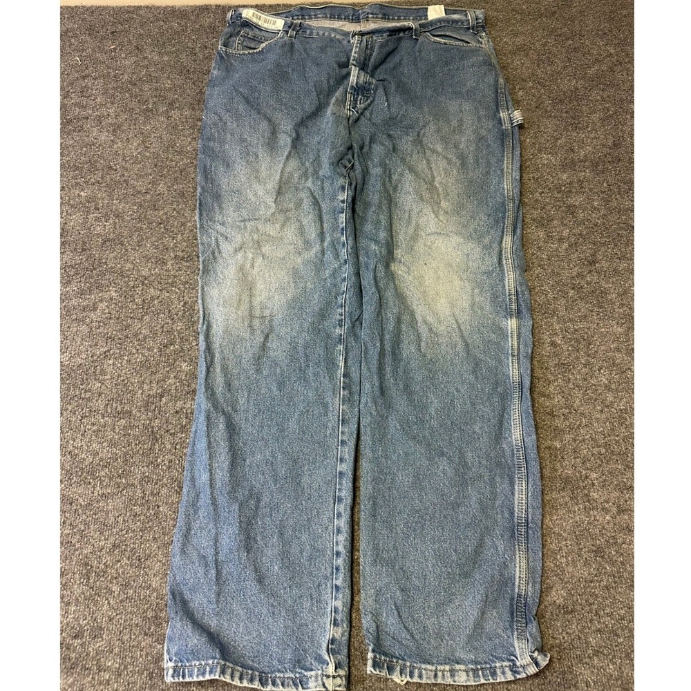 Dickies Carpenter Jeans Mens Size 42 Blue Denim Relaxed Straight Workwear Fair